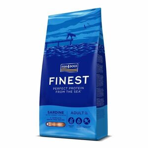Fish4Dogs Granule malé pro dospělé psy Finest sardinka se sladkými bramborami 6 kg, 1+ obraz