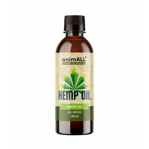 animALL Konopný olej 200 ml obraz