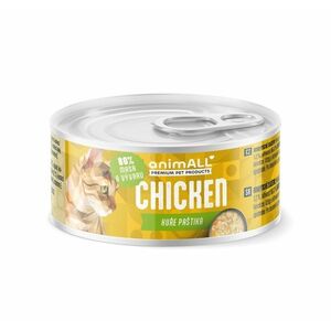 animALL Kuře paštika konzerva pro kočky 80 g obraz