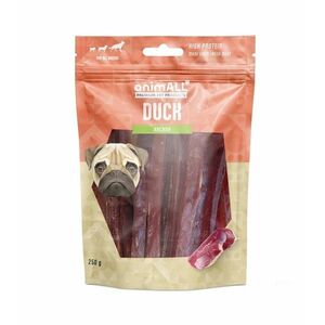 animALL Měkké kachní proužky pamlsky pro psy 250 g obraz