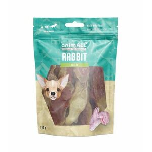 animALL Králičí ouško s jehněčím pamlsky pro psy 250 g obraz