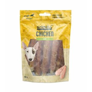 animALL Buvolí tyčka obalená kuřecím masem pamlsky pro psy 250 g obraz
