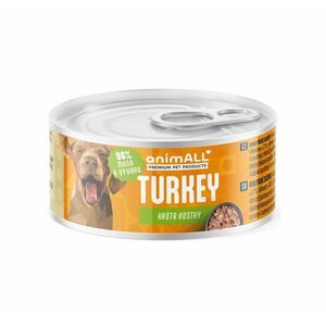 animALL Krůta kostky konzerva pro psy 80 g obraz