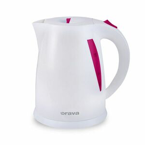 Orava Varná konvice 1, 7 l, bílo-růžové obraz