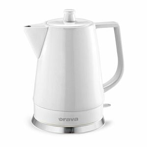 Orava Keramická konvice 1, 5l, bílá obraz