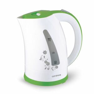 Orava Varná konvice 1, 7 l, bílo-zelená obraz