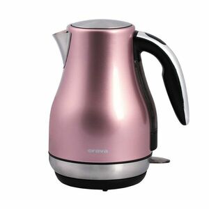 Orava Designová nerezová konvice 1, 7 l, růžová obraz