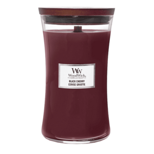 Wood Wick Vonná svíčka Black Cherry 609 g obraz