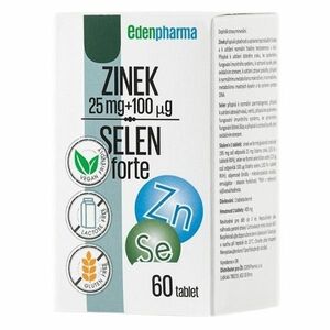 EDENPHARMA Zinek Selen forte 60 kapslí obraz