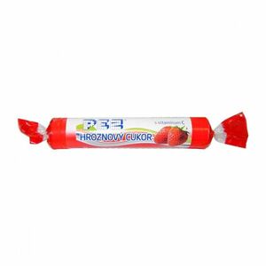 PEZ Hroznový cukr s vit.C jahoda 39 g obraz