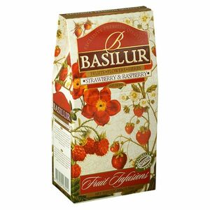 BASILUR Fruit Strawberry & Raspberry 100 g obraz