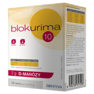 BLOKURIMA 2 g D-manozy sáčky 10 x 4 g obraz