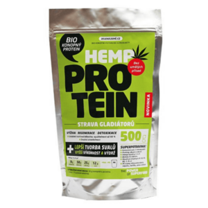ZELENÁ ZEMĚ Konopný protein 500 g BIO obraz