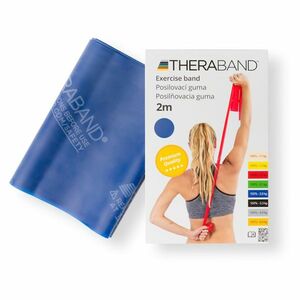 THERA-BAND Posilovací guma modrá - extra silná 2 m obraz