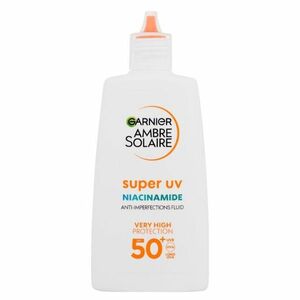 GARNIER Ambre Solaire Super UV Niacinamide SPF50+ Opalovací fluid 40 ml obraz