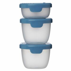 B.BOX Sada modrých krabiček Snack tubs 3 kusy obraz