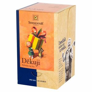 SONNENTOR Děkuji bylinný čaj BIO 18 sáčků obraz