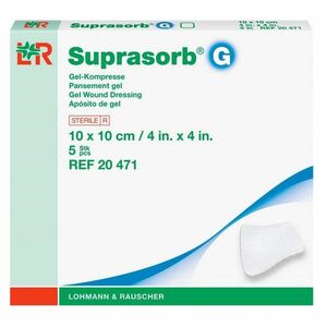 SUPRASORB G Hydrogélové krytí 10 x 10 cm 5 kusů obraz