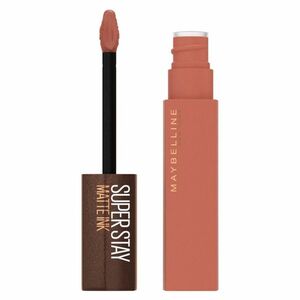 MAYBELLINE SuperStay Matte Ink Coffee Edition Matná dlouhotrvající tekutá rtěnka Odstín 260 Hazelnut Hypnotizer 5 ml obraz
