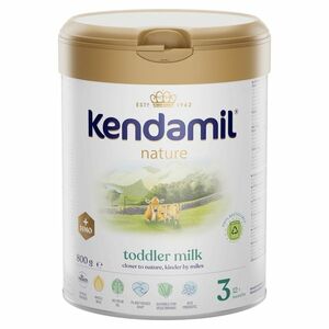 KENDAMIL Nature 3 HMO+ pokračovací mléčná kojenecká výživa 10m+ 800 g obraz
