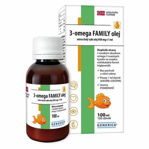 GENERICA 3-omega FAMILY olej 100 ml obraz