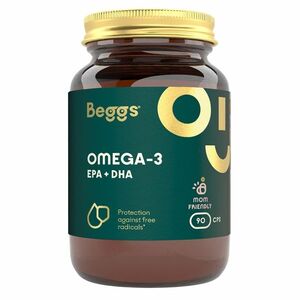BEGGS Omega 3 a EPA + DHA 90 kapslí obraz
