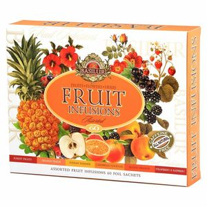 BASILUR Fruit Infusions dárková kolekce čajů 60 sáčků obraz