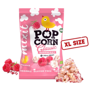 MIXIT Velký popcorn malina BIO 75 g obraz