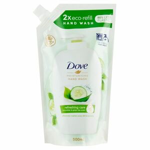 DOVE Refreshing Care Tekuté mýdlo na ruce náhradní náplň 500 ml obraz
