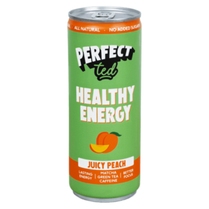 PERFECTTED Healthy matcha energy drink broskev 250 ml obraz