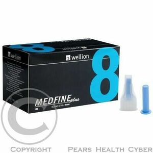 Jehly WELLION MEDFINE PLUS 31Gx8mm 100ks inzulinová pera obraz