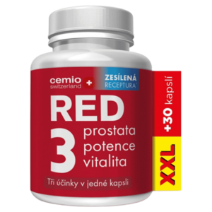 CEMIO RED3 XXL 90 + 30 kapslí obraz