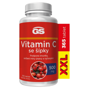 GS Vitamin C500 se šípky XXL 365 tablet obraz