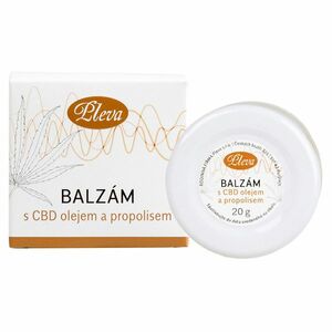 PLEVA Balzám s CBD olejem a propolisem 20 g obraz