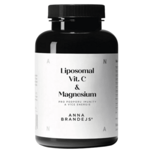 ANNA BRANDEJS Liposomal Vitamín C & Magnesium 90 tobolek obraz