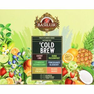 BASILUR Cold Brew Assorted směs ovocných čajů 60 sáčků obraz