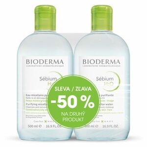 BIODERMA Sébium Micelární voda Výhodné balení 2x500 ml obraz
