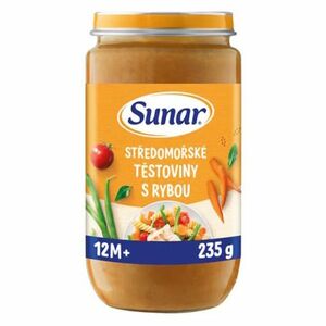 SUNAR Příkrm středomořské těstoviny s rybou 12m+ 235 g obraz