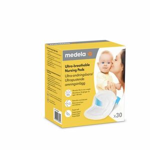 MEDELA Prsní vložky jednorázové ultra prodyšné 30 kusů obraz