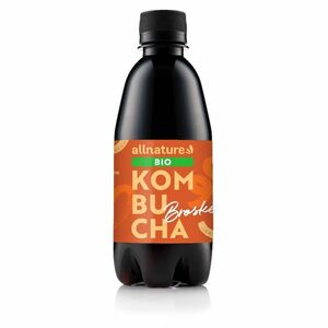 ALLNATURE Kombucha broskev BIO 330 ml obraz