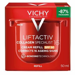 VICHY LIFTACTIV Collagen Specialist 16 Denní krém SPF50 - náhradní náplň 50ml obraz