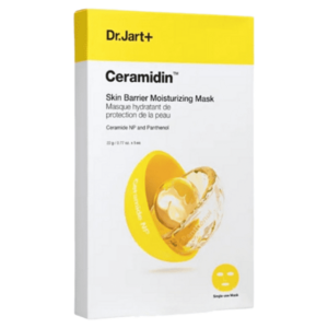 DR. JART+ Hydratační a posilující pleťová maska Ceramidin 5 x 22 g obraz