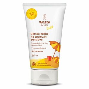 WELEDA Dětské mléko na opalování SPF 30 sensitive 150 ml obraz