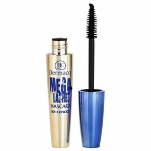Dermacol Mega Lashes voděodolná řasenka pro objem odstín Black 12.5 ml obraz