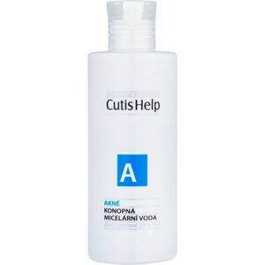 CutisHelp Health Care A - Akné konopná micelární voda 3 v 1 pro problematickou pleť, akné 200 ml obraz