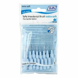 TePe Extra Soft mezizubní kartáčky 8 ks 0, 8 mm 8 ks obraz