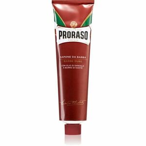 Proraso Red mýdlo na holení pro tvrdé vousy v tubě 150 ml obraz