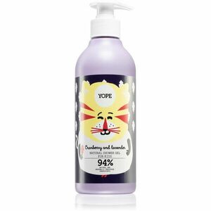 Yope Cranberry & Lavender intenzivně hydratační sprchový gel pro děti 400 ml obraz
