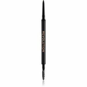 Makeup Revolution Precise Brow Pencil precizní tužka na obočí s kartáčkem odstín Brown 0.05 g obraz