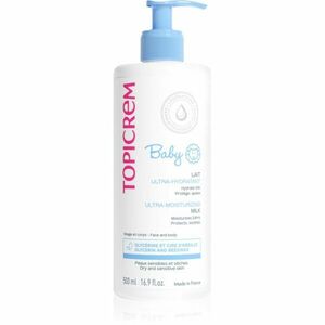 Topicrem BABY My 1st Ultra-Moisturizing Milk hydratační mléko na tělo a obličej pro suchou a citlivou pokožku 500 ml obraz